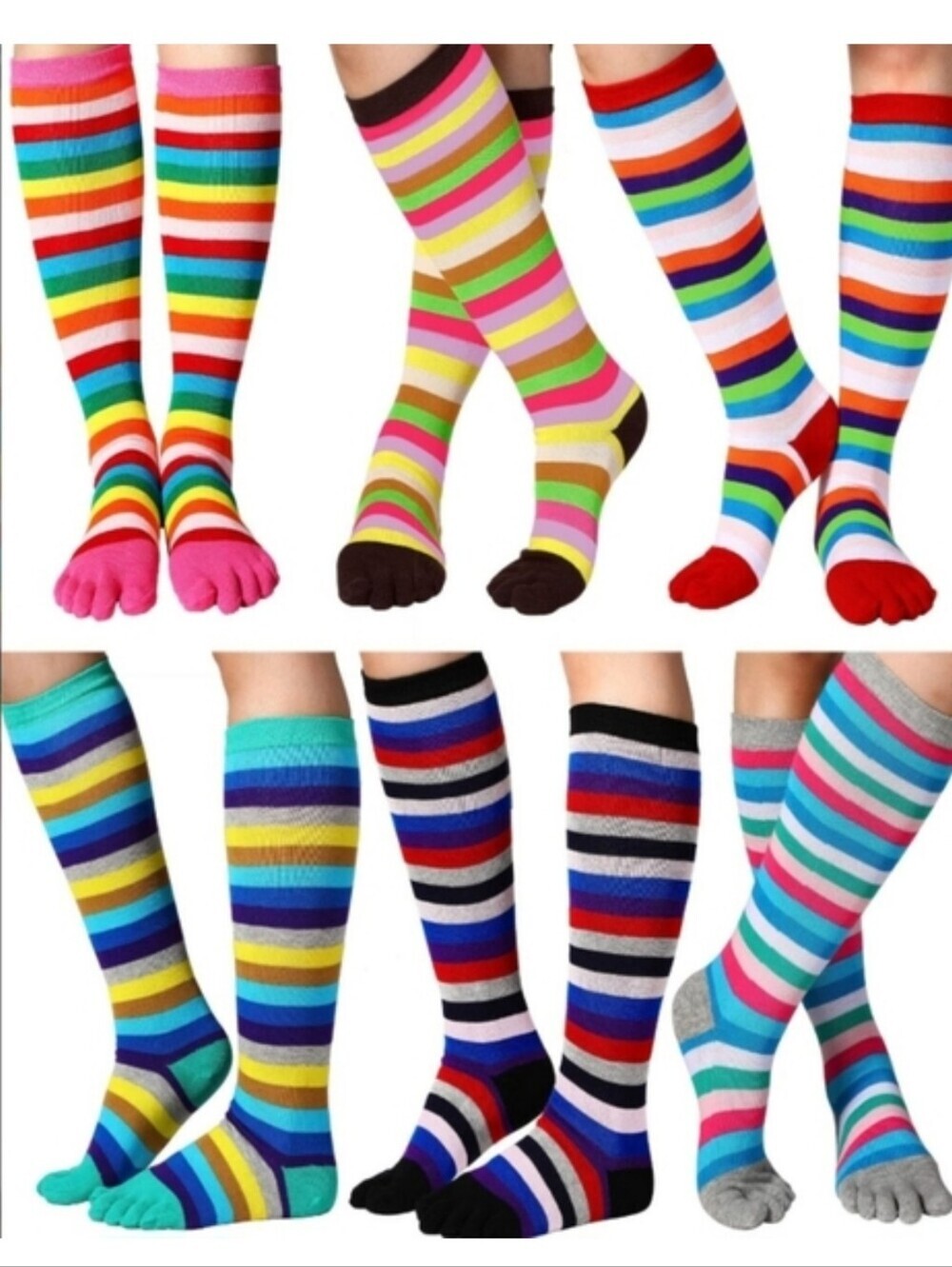 Toe Socks! Brown Toe! Bundle 3 For $15!